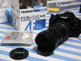 Tamron AF18-200 F/3.5-6.3 XR Di II Canonキット