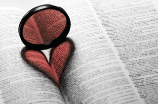 【CG: ハート型のコースティクス】